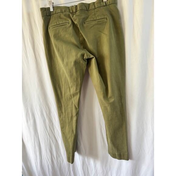 Banana Republic Sloan Skinny Pants – Olive Green – Size 6 - Picture 6 of 12